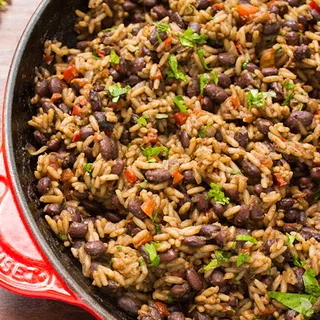 Gallo Pinto (Costa Rican Beans and Rice)